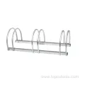 3 Selections Stainless Steel Hardware Round Shape Bicycle Park Rack